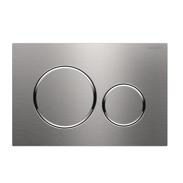 Sigma20 Flush Button- Stainless Steel/Chrome Trim