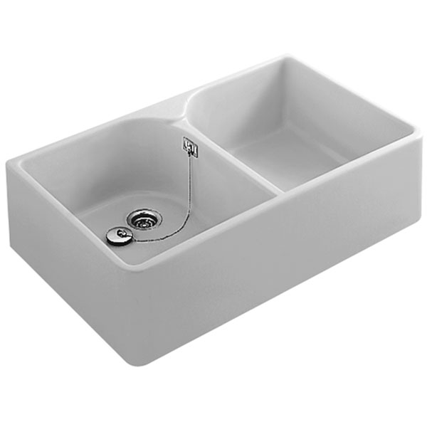 Butler Double Bowl Sink 800